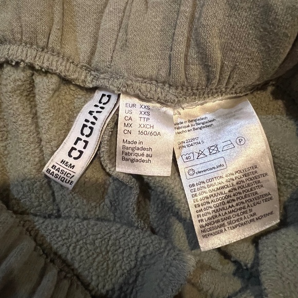 Army green joggers - Picture 3 of 3